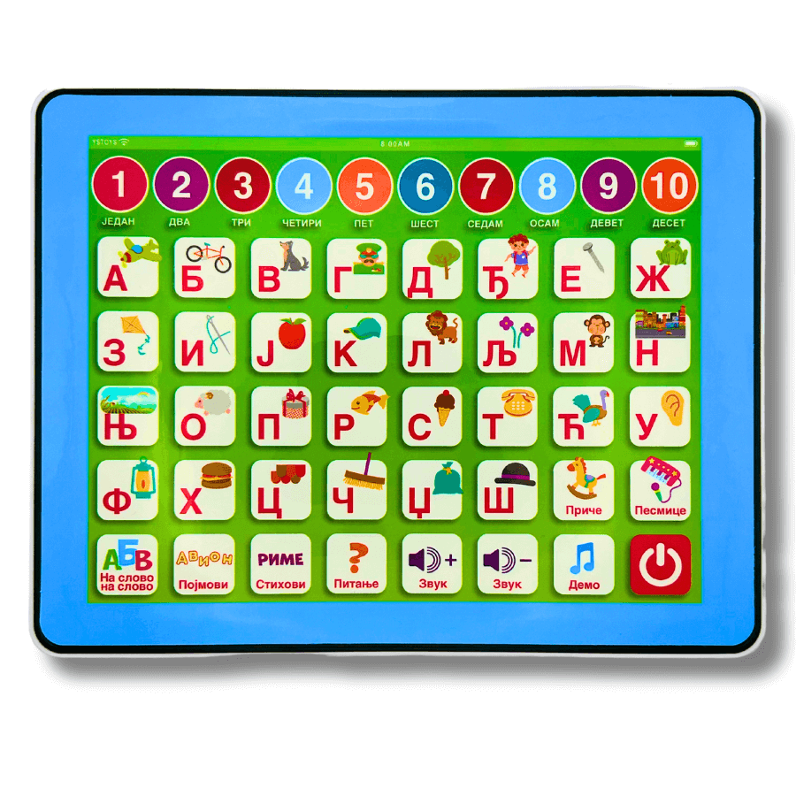 Moj Prvi Tablet - Igrajmo Se I Učimo!