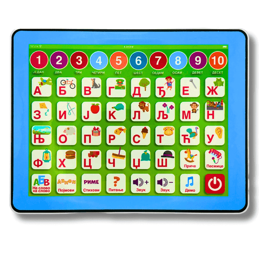 Moj Prvi Tablet - Igrajmo Se I Učimo!