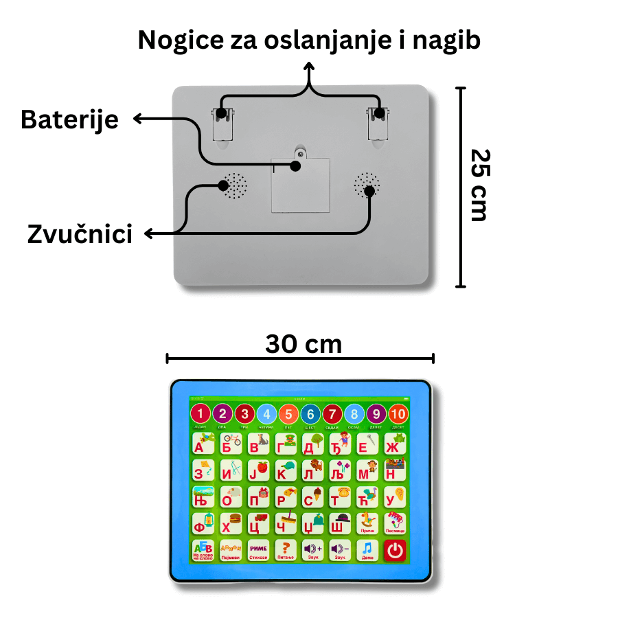 Moj Prvi Tablet - Igrajmo Se I Učimo!
