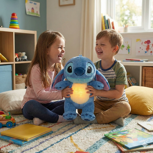 PLIŠANI STITCH KOJI DIŠE – INTERAKTIVNI UMIRUJUĆI DRUGAR