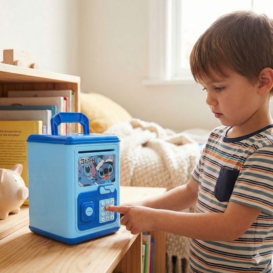 Dečija sigurnosna sef-kasica STITCH