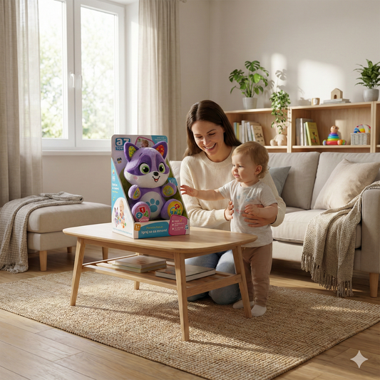 Pametni rakun – interaktivna edukativna igračka za decu 1+