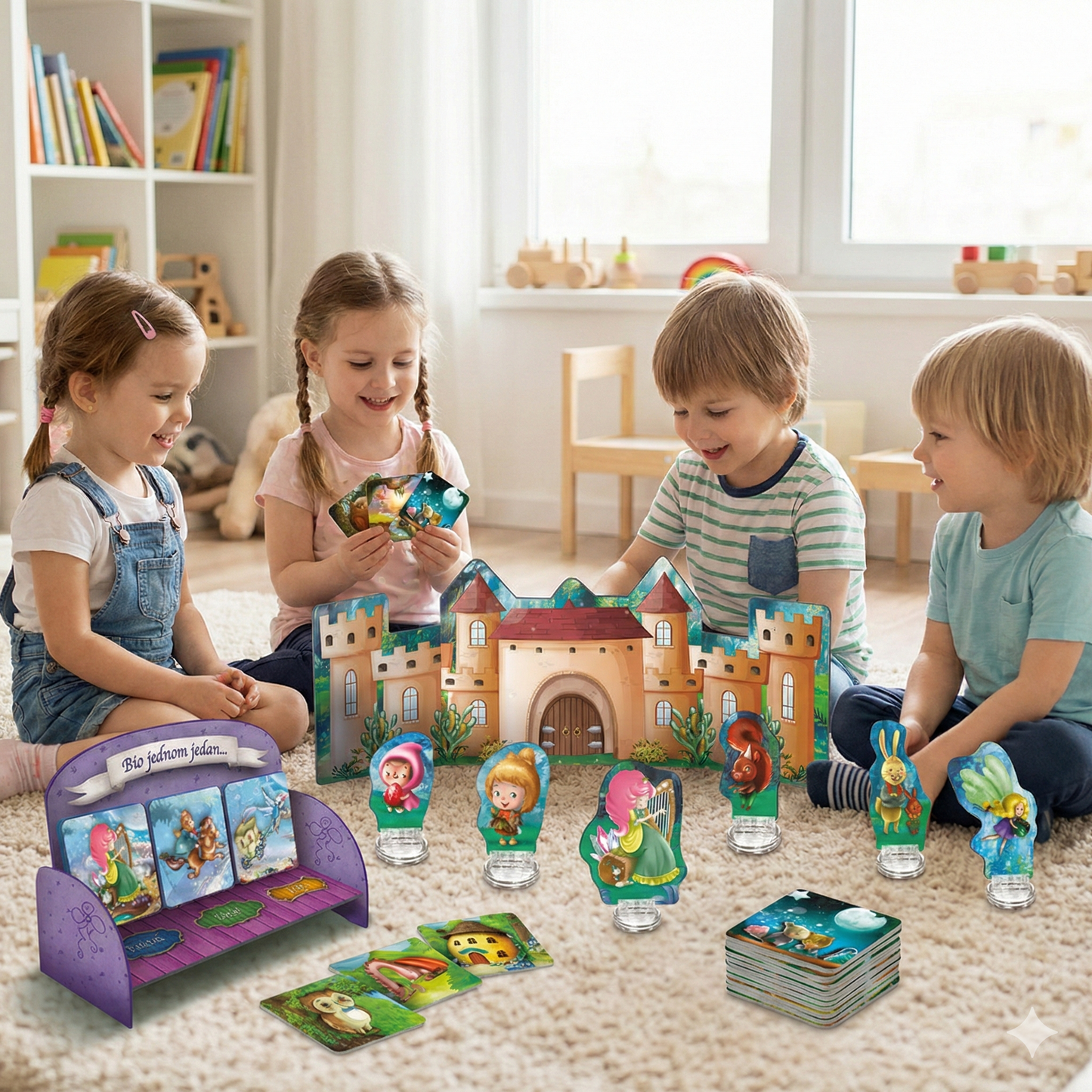 Montesori kreativna igra Bajke – Oživi svoje priče