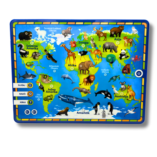 Dečiji Tablet - Nauči o Životinjama sa Naše Planete
