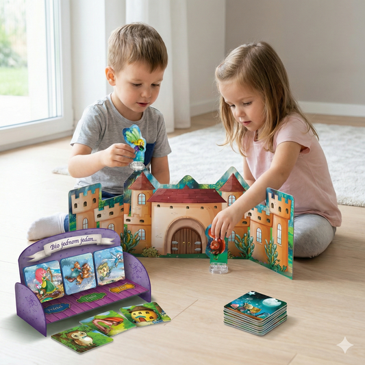 Montesori kreativna igra Bajke – Oživi svoje priče