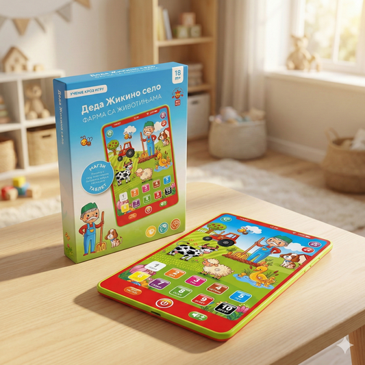 Edukativni tablet – Farma sa životinjama (Deda Žikino selo)