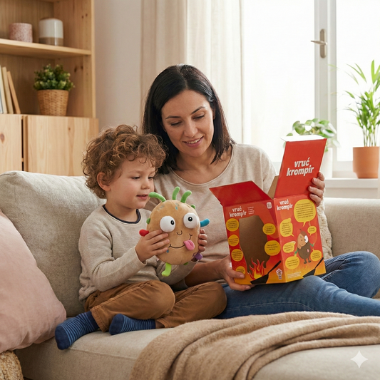 ZABAVNA DRUŠTVENA IGRA – VRUĆ KROMPIR (PRIČAJUĆI)