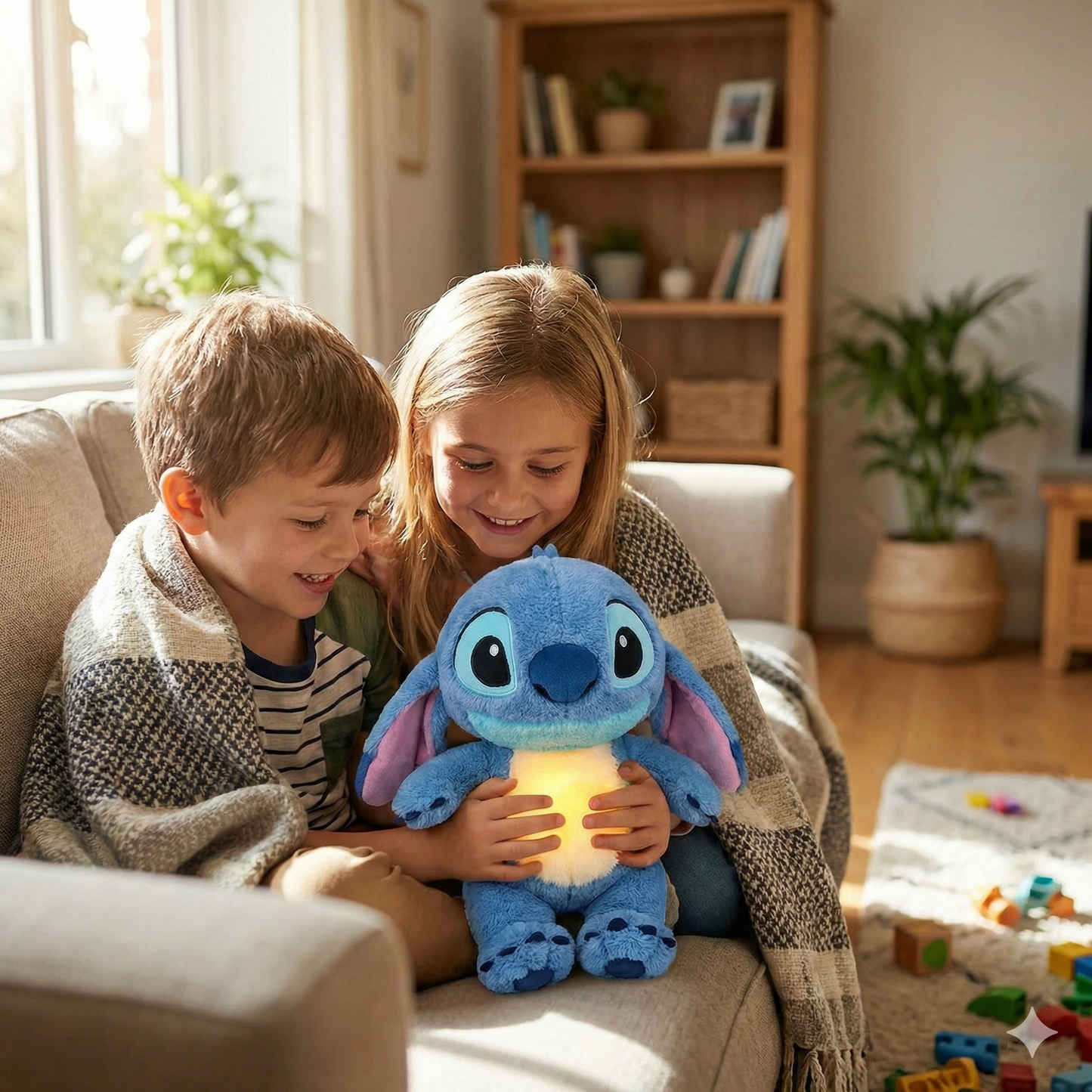 PLIŠANI STITCH KOJI DIŠE – INTERAKTIVNI UMIRUJUĆI DRUGAR