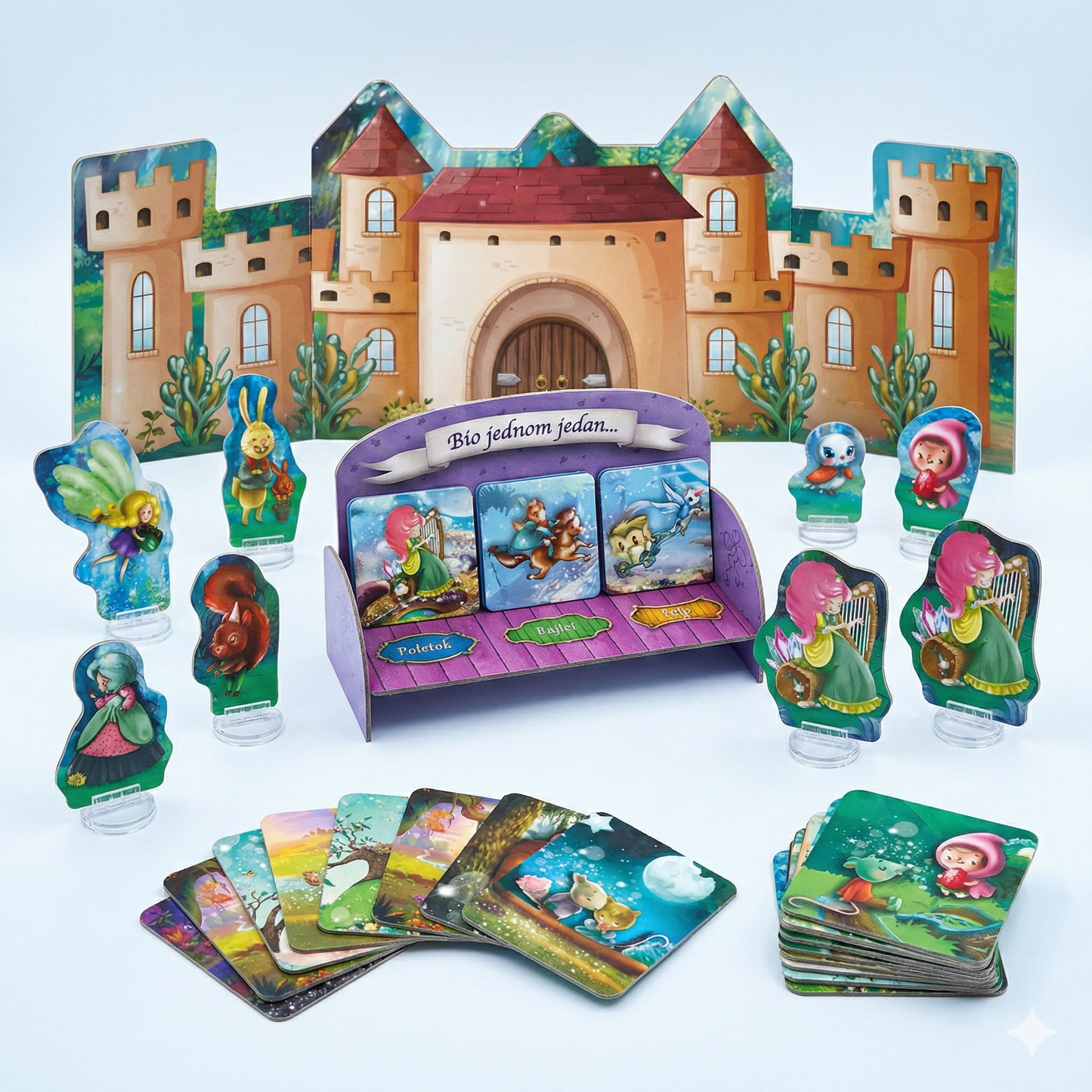 Montesori kreativna igra Bajke – Oživi svoje priče