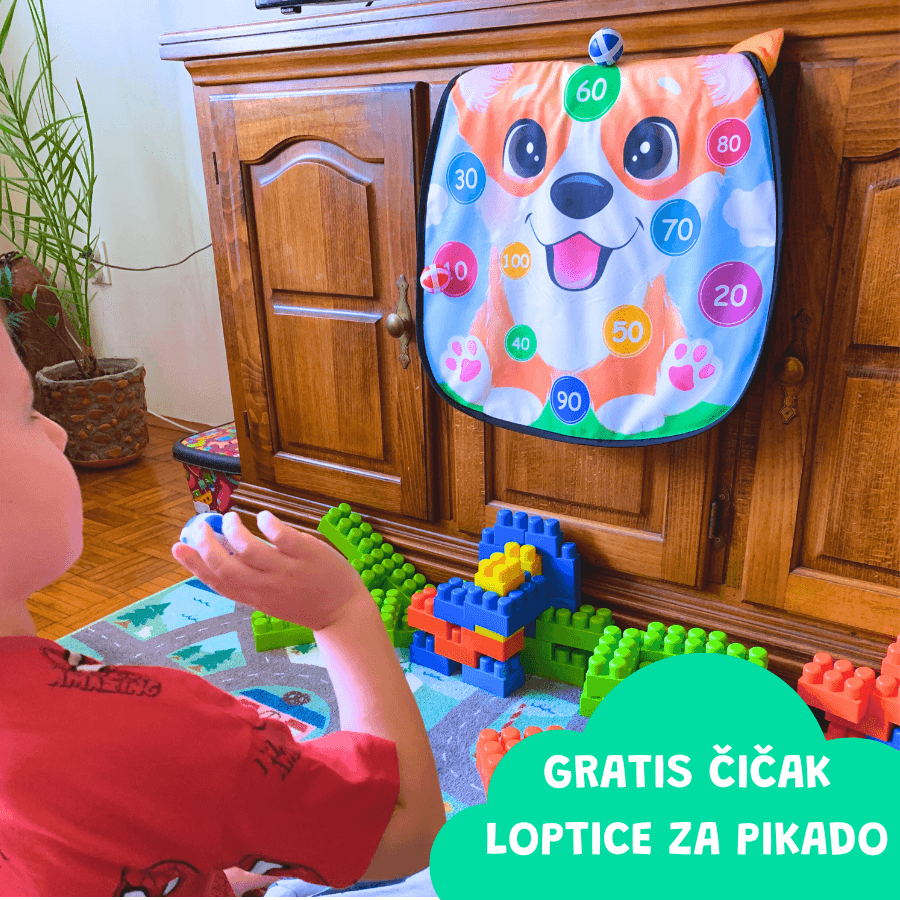 Edukativni Poster Kuca Azbuka - Nauči Slova i Zabavi Se