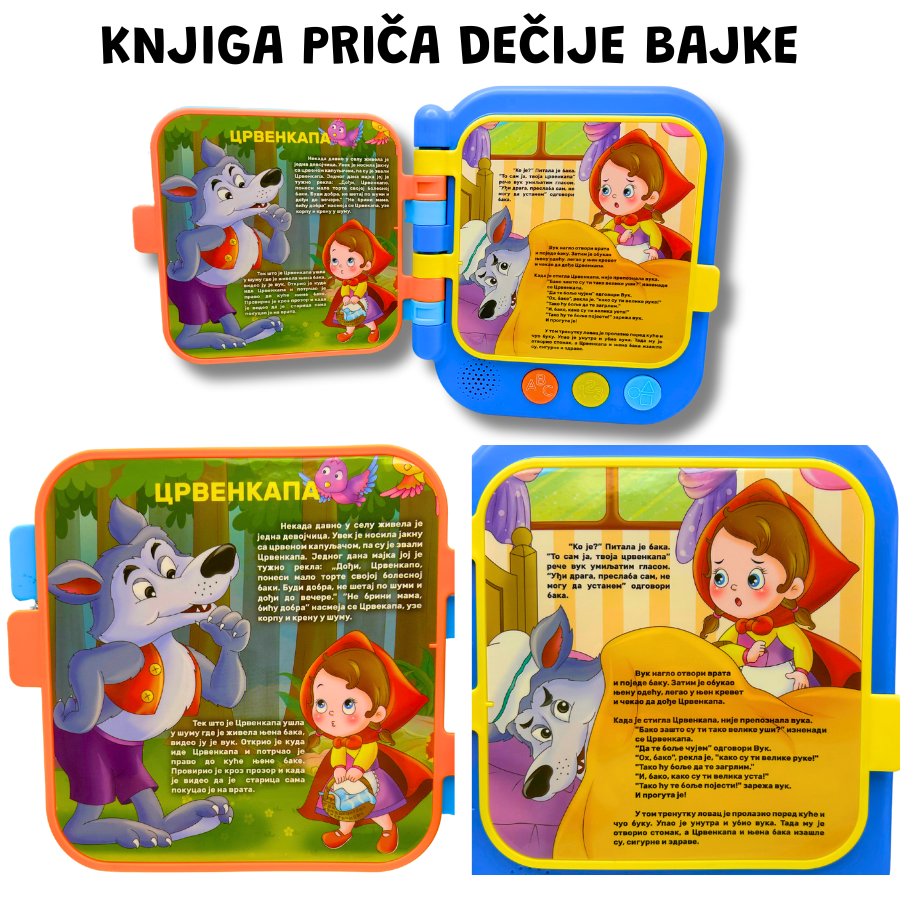 Knjiga Pametnica - Uči Reči Kroz Bajke i Pesmice